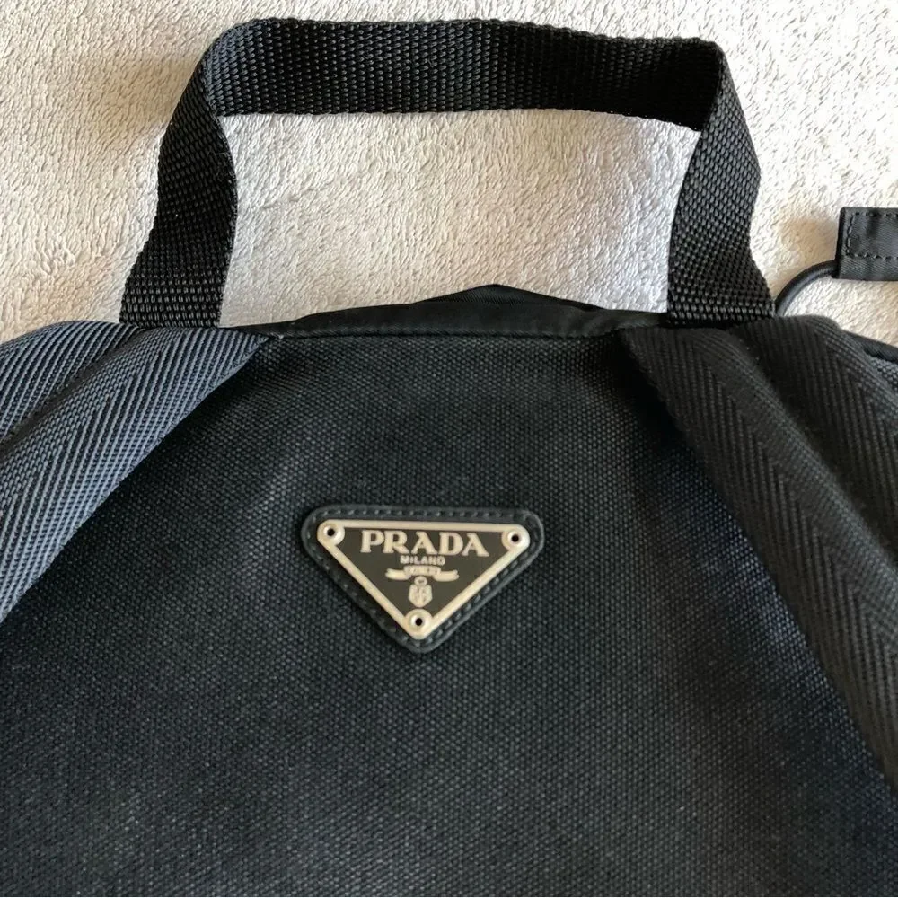 Vintage Prada Tessuto Toggle Backpack